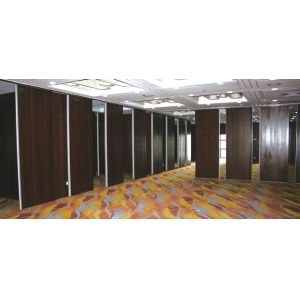 6m Height Conference Room Dividers With Melamine Surface Aluminium Track