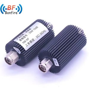 Adjustable RF Attenuator Low Vswr DC-3800MHz OEM and ODM Grey/Red/Black