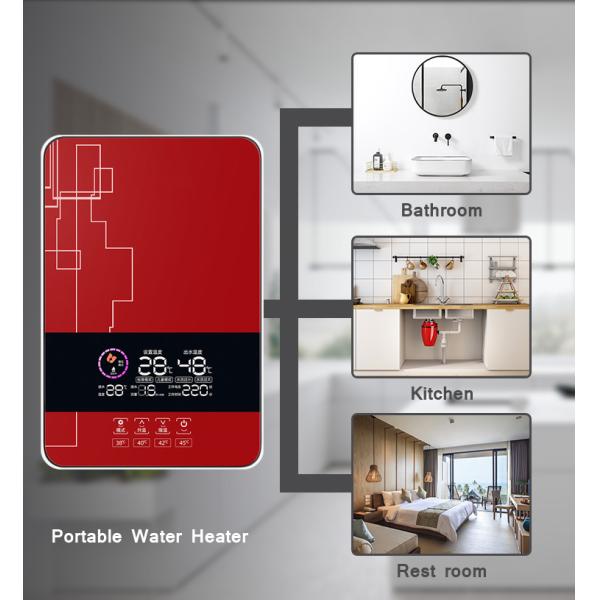 7000W Bathroom Instant Hot Water Heater For Shower Wall Mounted
