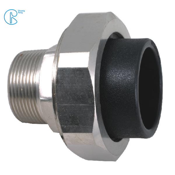 Buy PE100 PN16 SDR11 HDPE Male Thread Union For Food And Chemical Industry at wholesale prices