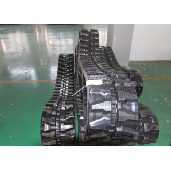 Buy Low Noise Rubber Track Pads For Excavators / Rubber Track Undercarriage 300X52 5X88 at wholesale prices
