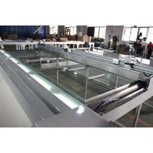 2 Types Cutting Ways in 1 Ultrasonic Cutting and Crush Fabric Cutting Machine No