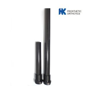 Titanium Lower Limb Prosthetic Components , 420mm Prosthetic Carbon Fiber Pylon