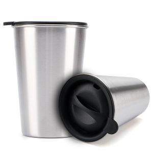 Quality Factory Double Wall Stainless Steel Vacuum Insulated Coffee Tumbler Portable Wine Mugs for sale