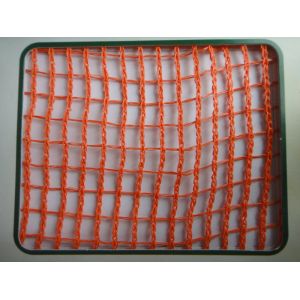 HDPE Agricultural Crop Plant Protection Netting , Red Uv Treated Anti Wind Net