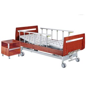 1pc IV Pole ABS Panel Homecare Hospital Bed For Elderly Patient