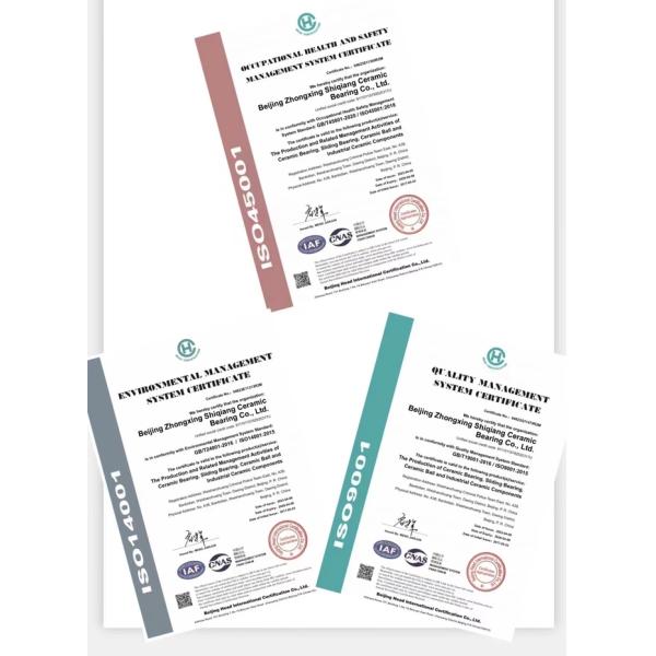 Corrosion Resistance and Easy Maintenance 695 Ceramic Ball Bearings for Underwater Equipment