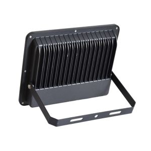 PIR Reflector Led Flood Light 200W 20000lm Black White Aluminum Body