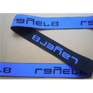 Elastic Polyester Webbing Tape / Patterned Striped Webbing Tape