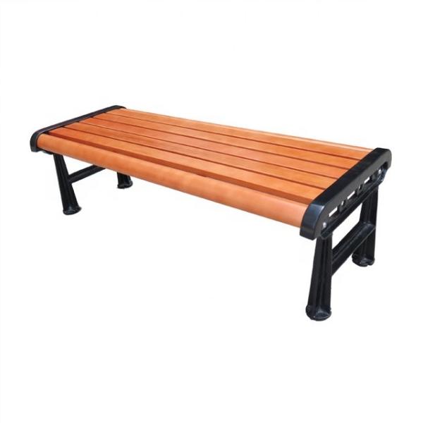 Buy SGS Certificate Modern 1400mm Cast Iron And Wood Garden Bench at wholesale prices