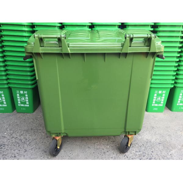 Hot Sale Recycling Garbage Cans Outdoor Waste bin Plastic Trashbin 1100L dust bin