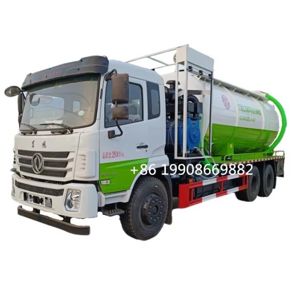 Buy Dongfeng 6x4 Driver 20000L Sewage Suction Truck at wholesale prices