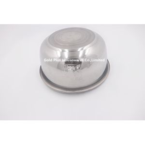 18cm Stainless Steel Cookware Set Sauce Bowl With Flat Lid