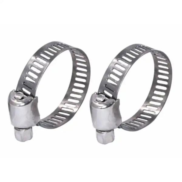 Buy Adjustable Stainless Steel Worm Drive Hose Clamp Reinforced Strength at wholesale prices