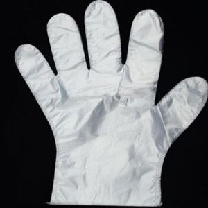 Popular Plastic Degradable Disposable Cooking Gloves Pure Color Chemical