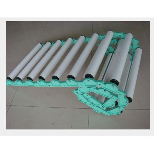 Buy Coated Industrial Rubber Rollers , Small Diameter Pvc Conveyor Rollers OEM at wholesale prices