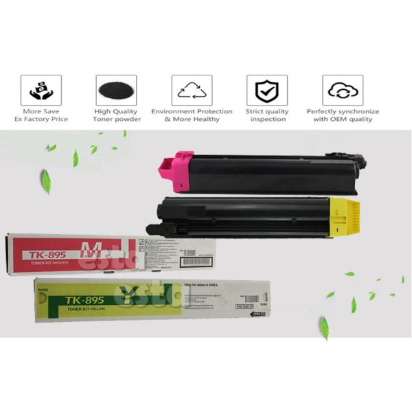 TK895 Kyocera Toner Cartridges For Kyocera FS - C 8520MFP , 6000 Pages