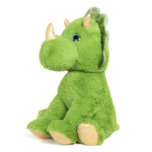 Factory Wholesale Price MORISMOS 24.4 Inch Large Green Triceratops Dinosaur