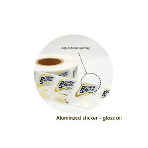 Custom Label Sticker with 10-12 Color Printing for Food and Beverage Grade