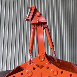 OEM ODM Hydraulic Clam Bucket For Excavator Komatsu KOBELCO VOLVO