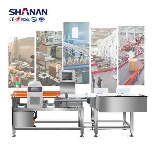 ISO9001 Certified 2 In 1 Combination Metal Detector And Checkweigher For