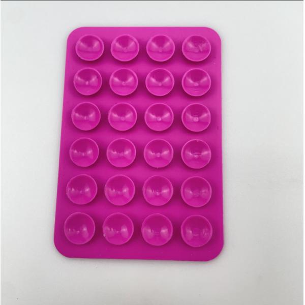 Silicone 24 Anti Slip Silicone Custom Adhesive Suction Cup Pads for Cell Phone Holder