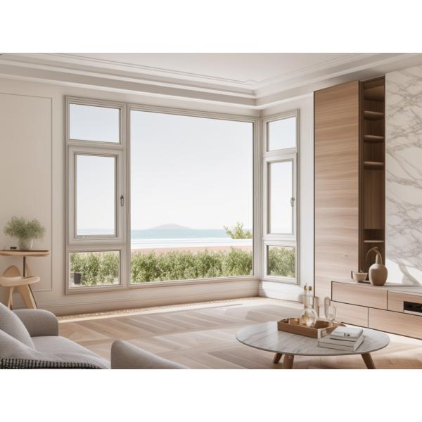 Buy Modern Aluminum Clad Casement Windows Heat Insulation Customized at wholesale prices