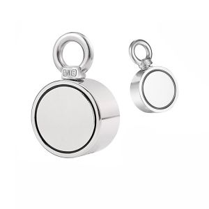 China Axial Magnetization Round Neodymium Eyebolt Magnet With One Eyebolt on sale