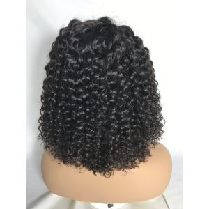 250g Natural Curly Bob Wig