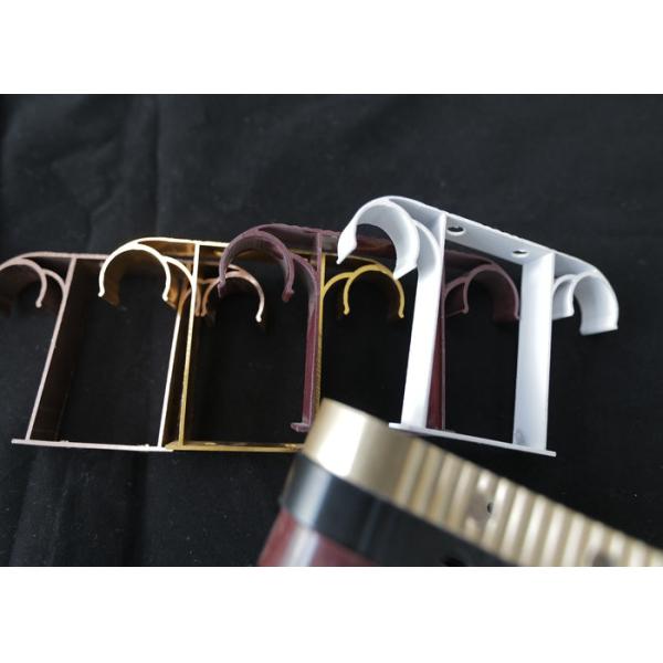 Buy 8cmx 7.5cm Ceiling Mount Double Curtain Pole Brackets at wholesale prices