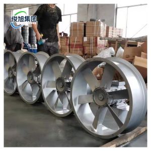 Heavy Industry High Temperature Resistant Exhaust Fan With Blade Material