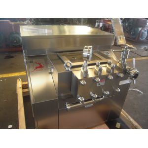 6000L/H Ice Cream Homogenizer Manual Operated For Genetic Engineering