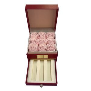 Wholesale Customized Luxury Double-Deck Drawer Hardcover Gift Packaging Box