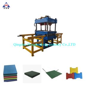 Outdoor Playground Rubber Vulcanizing Equipment 1100*1100mm 12kW