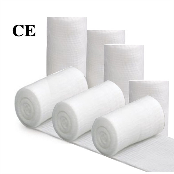 Buy Breathable Antimicrobial Adhesive Dressing Roll Surgical Gauze Roll Nonwoven at wholesale prices