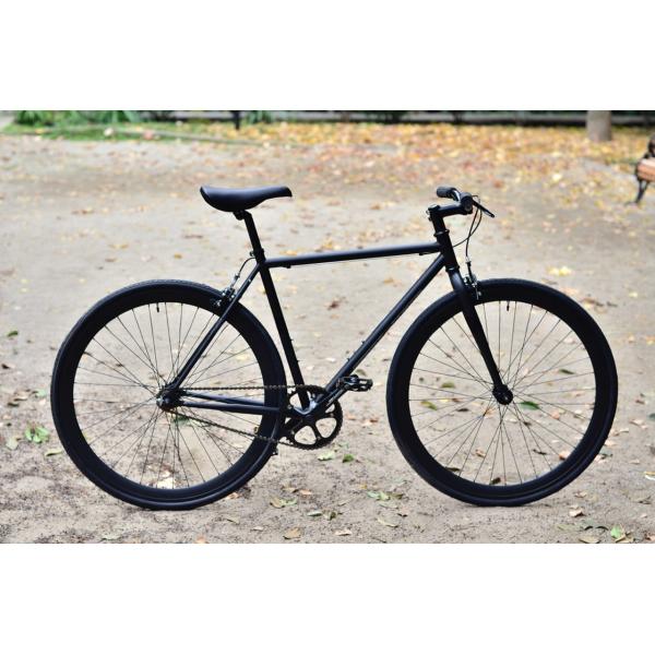 Complete Thickslick Single 1 Speed Fitness Fixie Fixed Gear Bike with Promax Brake end