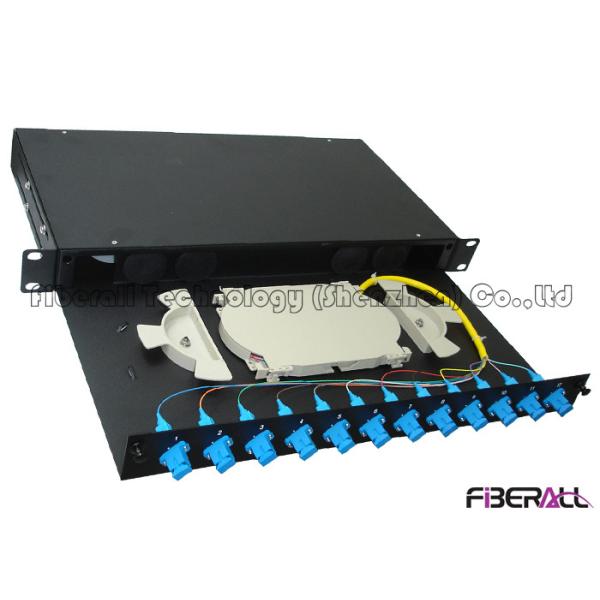 Buy Dustproof Fiber Optic Patch Panel With 12 Colors 1.5m SC Fiber Pigtail at wholesale prices