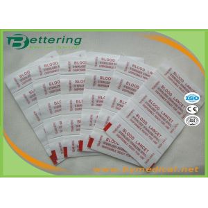 Disposable Sterile Stainless Steel Blood Lancet Blood Sample Collection Needle