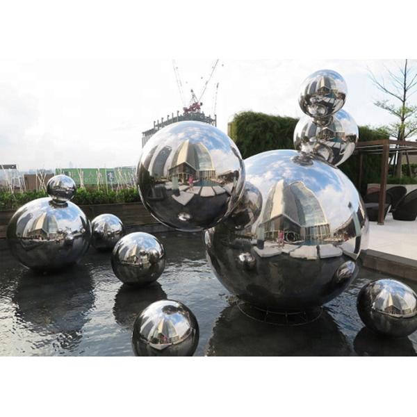 Urban Landscape Stainless Steel Sculpture Outside Metal Tree Sculpture Matt Finish