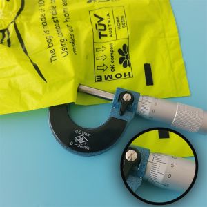 Pet Custom Printed Dog Poop Bags Plastic Biodegradable Eco Friendly