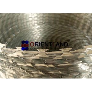 Stainless Steel Concertina Coils Wire Security Fencing Wire Border Protection