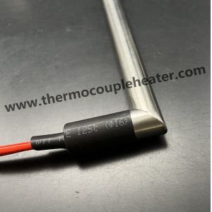 Moistureproof IP65 Cartridge Heaters Customized With 90° Right Angle