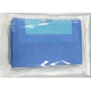 China Hand Disposable Surgical Drapes Guide Lamination Fabric Extremity Elastic Film on sale