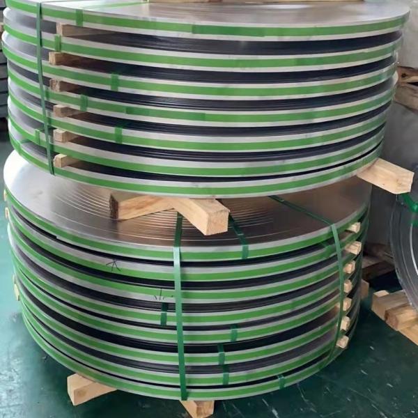 Buy TISCO 600mm Stainless Steel Strip Coils 301 BA Finish at wholesale prices