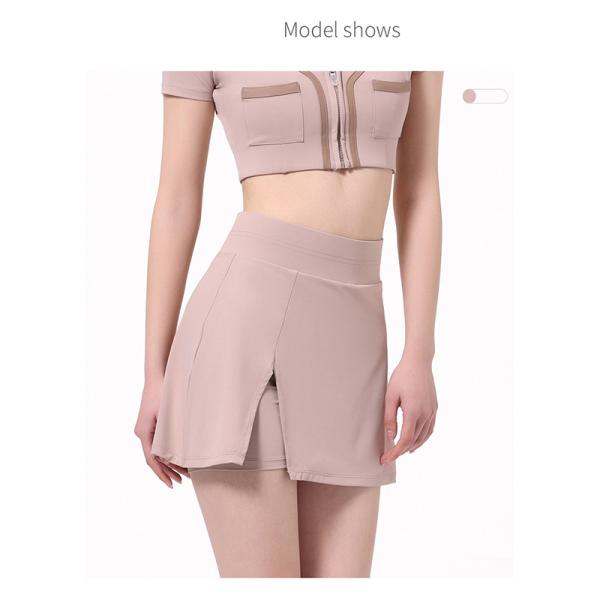 Outdoor Women Golf Clothes Breathable Quick Dry Athletic Ladies Golf Skirt