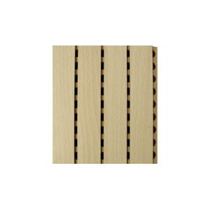 Grooved Wood Panel Polyester Pvc Ceiling Charcoal Decorative Wall Panels