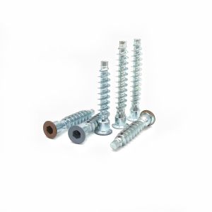 Countersunk Hexagon Cross-Thread Screws Furniture Self-Tapping Straight-Trimming