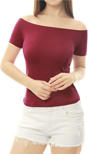 Off The Shoulder Cute Clothing T Shirt For Women