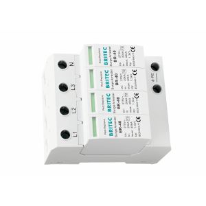 Pluggable 40ka Power Lightning Arrester SPD Surge Protection Device