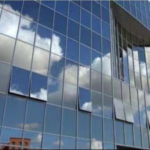 China Sleek And Modern Aesthetics Soundproof Glass Curtain Wall on sale